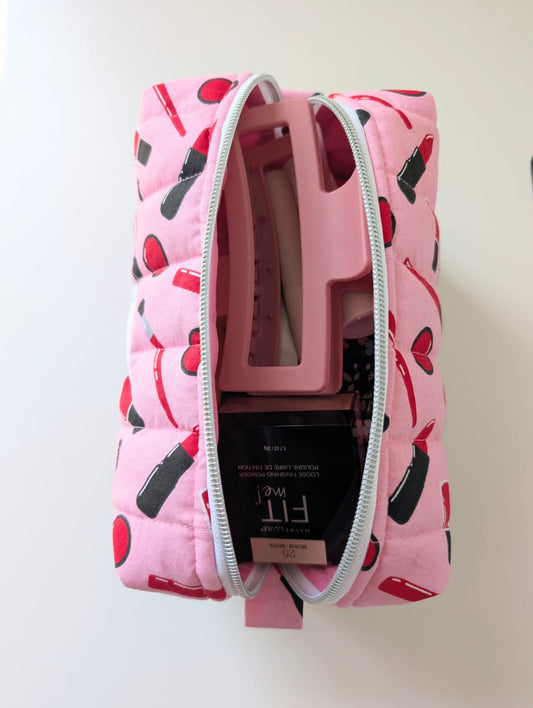 Blush Beauty Boxy Pouch