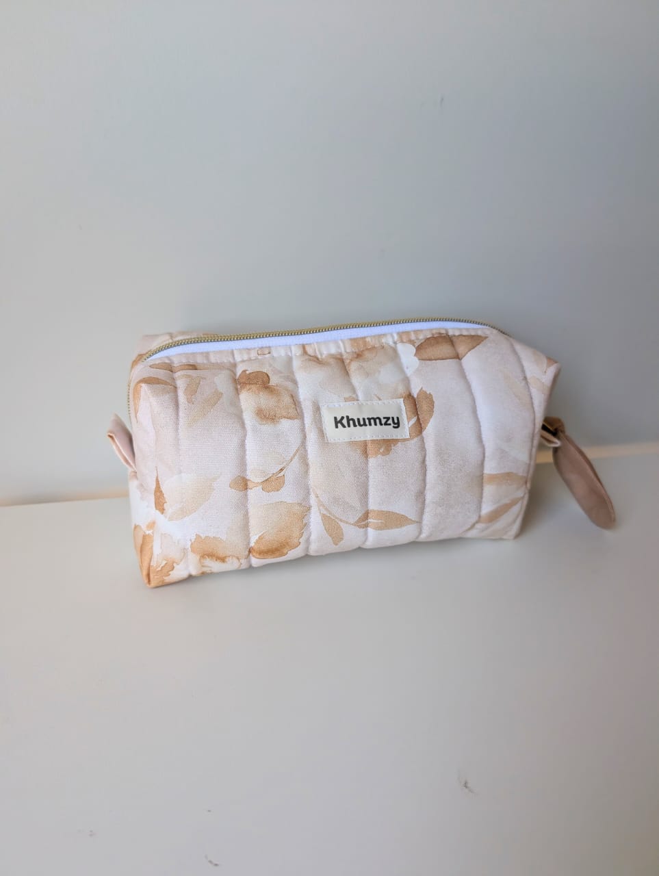 Ivory Boxy Pouch