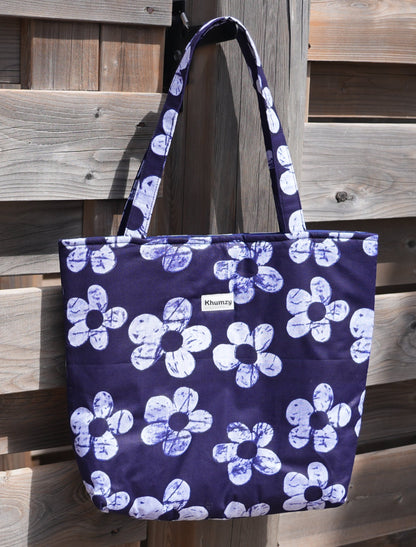 Ocean Petal Large Tote