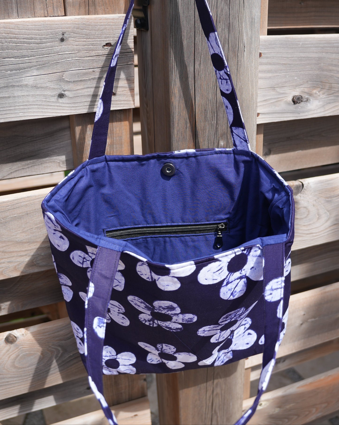 Ocean Petal Large Tote