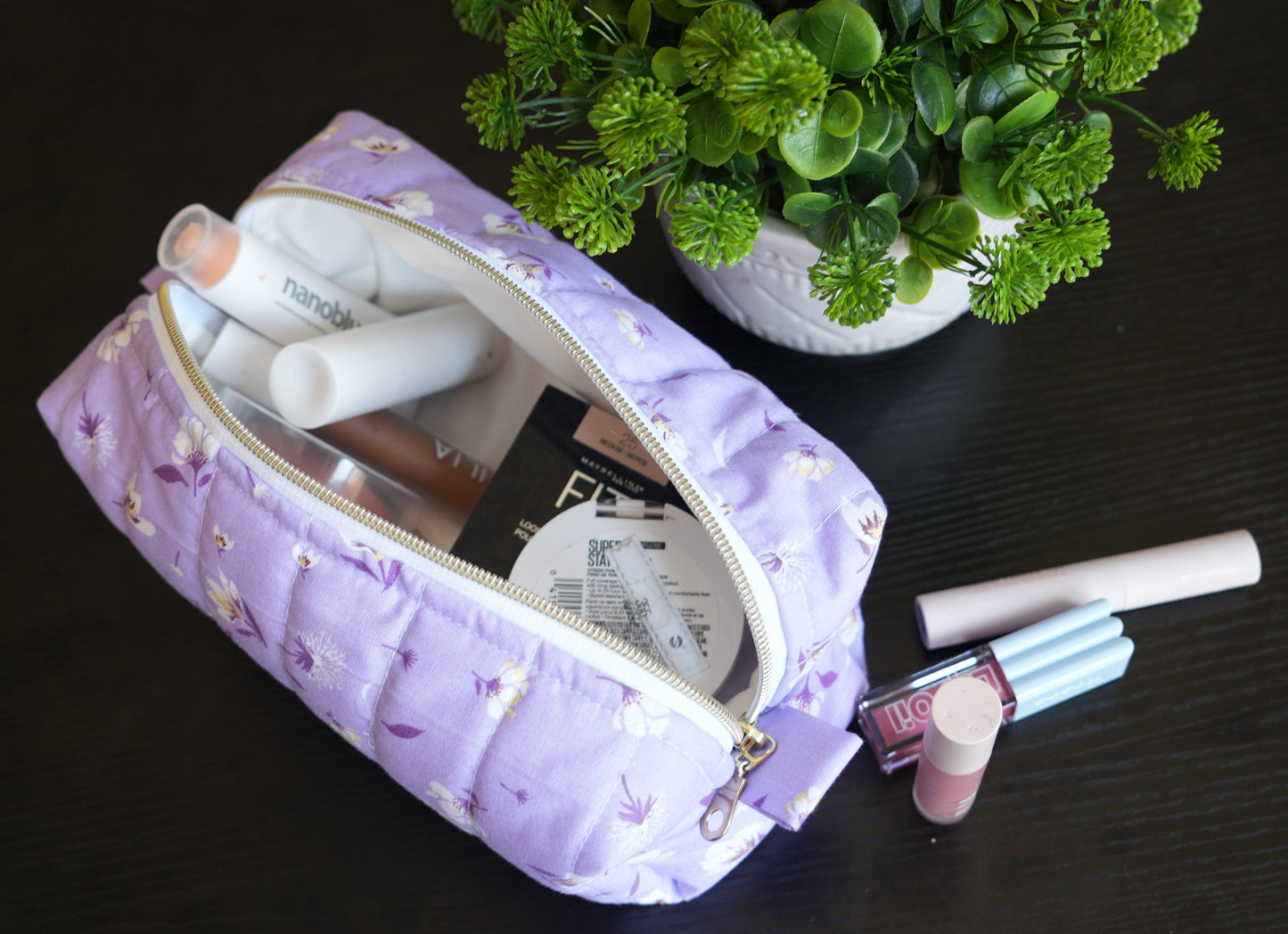 Lilac Dream Boxy Pouch