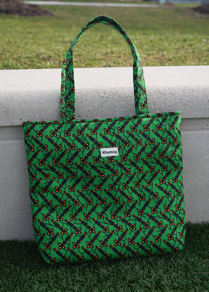 Green Essence Large Tote