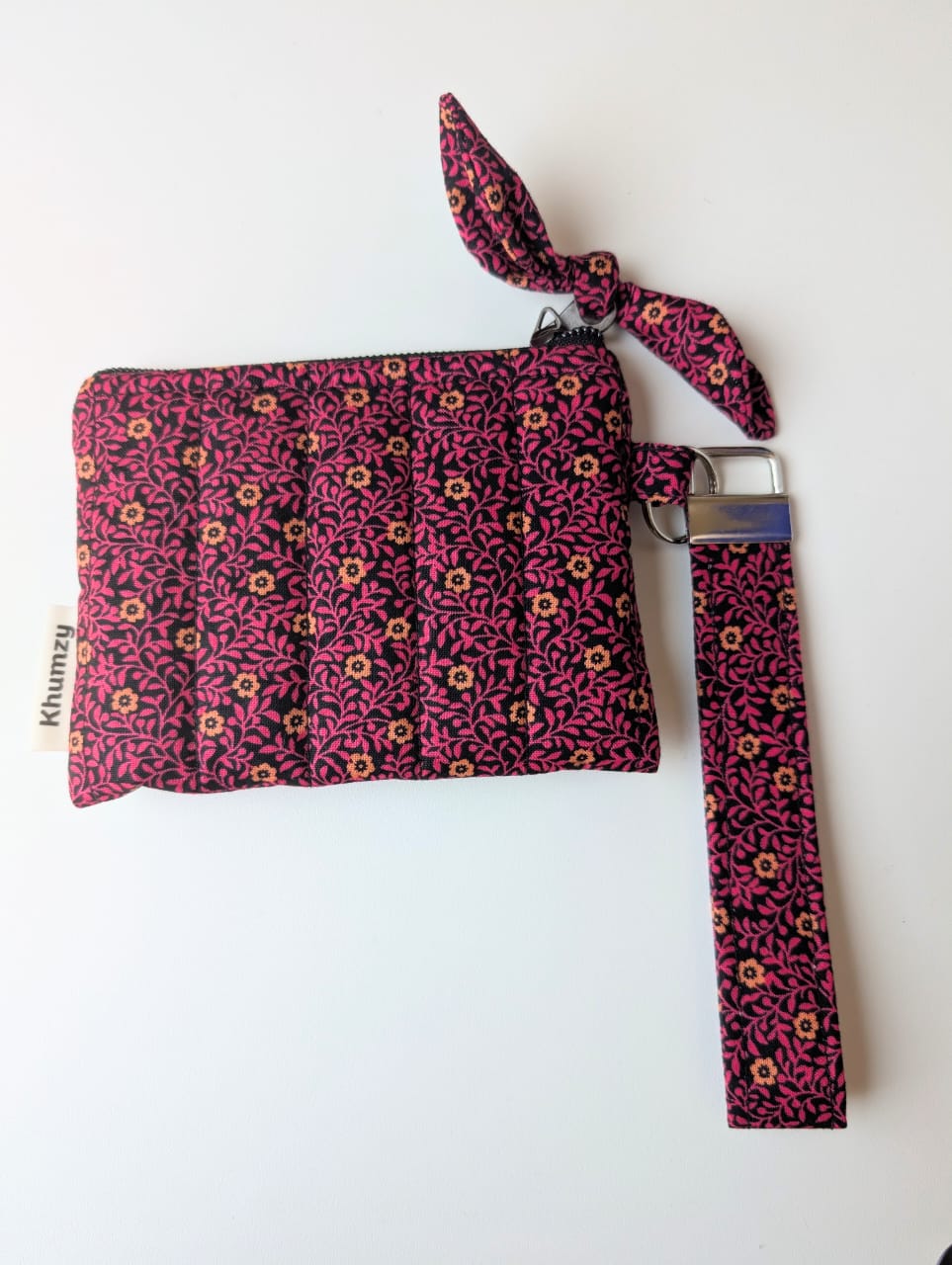 Berry Bloom Wristlet Wallet