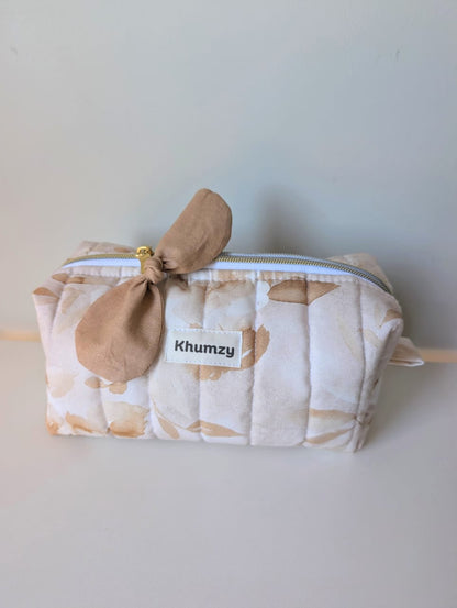 Ivory Boxy Pouch