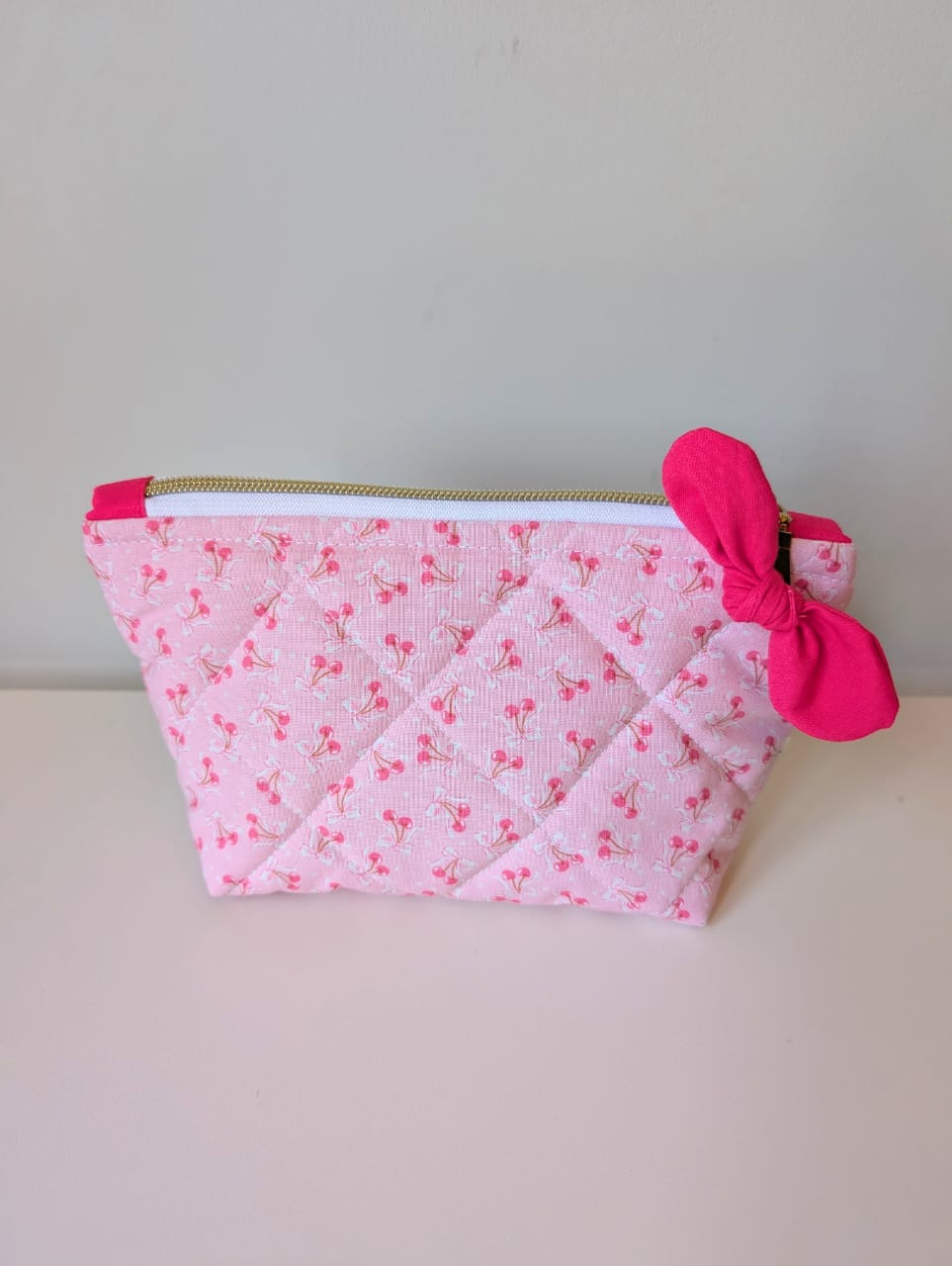 Cherry Luxe  Pouch