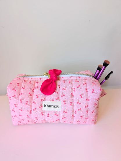 Cherry Boxy Pouch